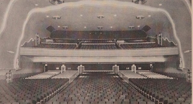 Theater Architect: Michael DeAngelis, Associate: Roy France (1950)