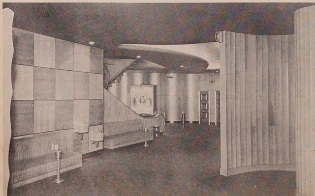 Theater Architect: Michael DeAngelis, Associate: Roy France (1950)