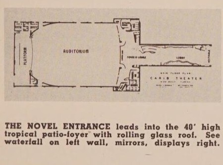 Theater Architect: Michael DeAngelis, Associate: Roy France (1950)