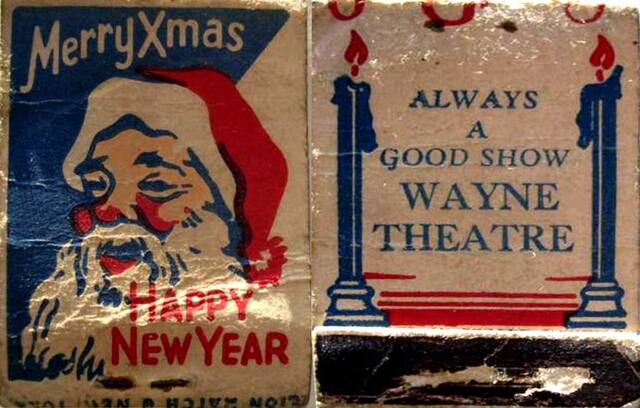 Matchbook cover image credit M.L. Zambrana.