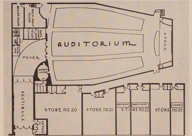 Theater Architect: Fred Dixon (1950)