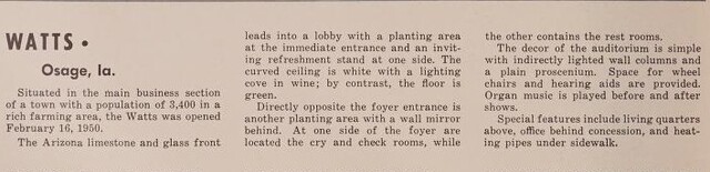 Theater Architect: Charles Altfillisch (1950)