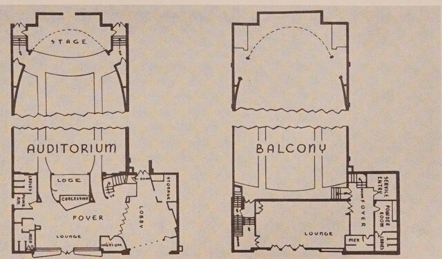 Theater Architect: A.O. Budina, A.S.A. (1950)