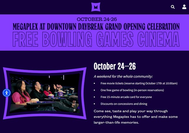 Megaplex at Downtown Daybreak