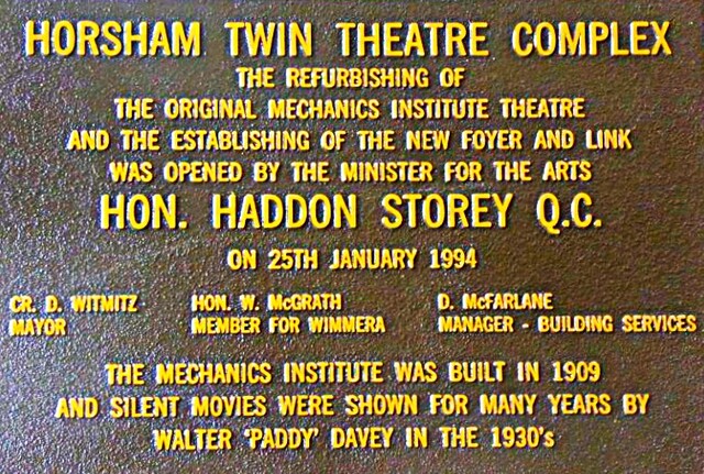 Centre Cinemas 41 Pynsent Street, Horsham, VIC 