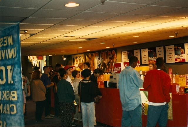 The lobby when it was a Carmike Cinema
