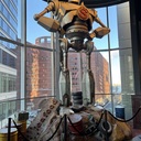 Alamo Drafthouse Boston Seaport Iron Giant Statue