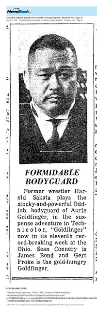 Two of the Best Villiains in Movie History (1965)