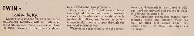 Theater Architect: Louis A. Arru (1950)
