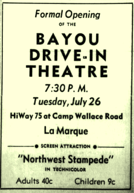 Bayou Drive-In