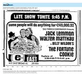 ["Jack Lemmon--Number Four Box Office Star (1966)"]