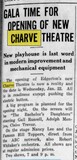 ["CHARVE Theatre; Edgerton, Ohio."]