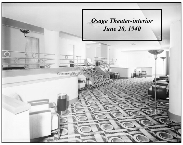 June 28, 1940 interior photo credit Bartlesville Area History Museum.