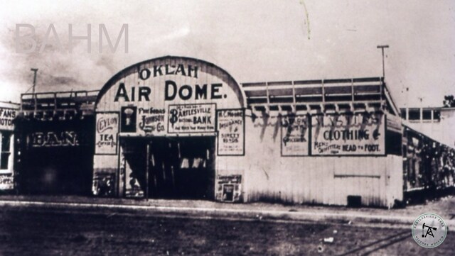 Circa 1908 photo & description credit Bartlesville Area History Museum.