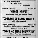 CHARVE Theatre; Edgerton, Ohio.