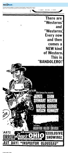 Dean Martin--Number Six Box Office Star (1968)