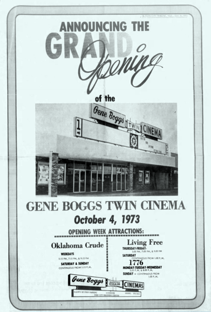 Gene Boggs Twin Cinema