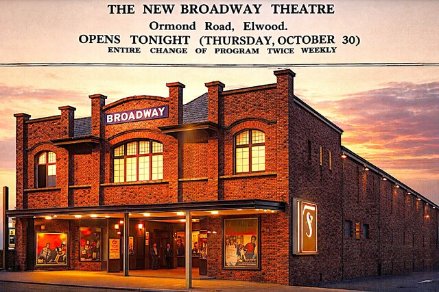 Broadway Theatre 147 Ormond Road, Melbourne, VIC - 1919