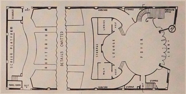 Theater Architect: Wm. Burke (1950)