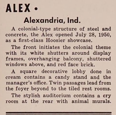 Theater Architect: Erwin G. Fredrick (1950)