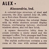 ["Theater Architect: Erwin G. Fredrick (1950)"]