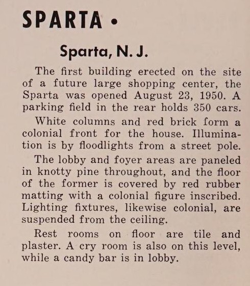 Theater Architect:  Joseph J. Furman (1950)