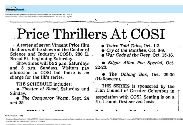 One of My Favorite Actors (1977)