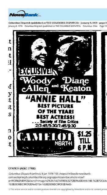 Woody Allen--Number Six Box Office Star (1978)