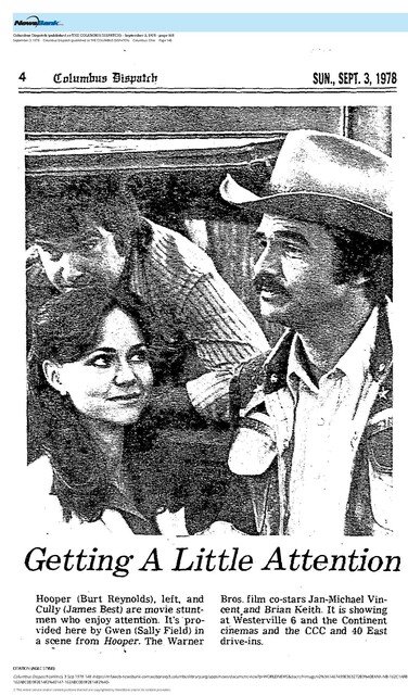 Burt Reynolds, the Number One Box Office Star of 1978