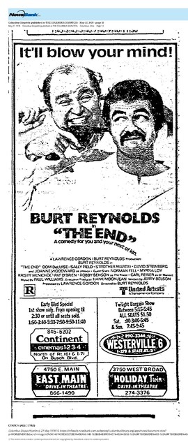 East Main Corridor (1978)/Burt Reynolds--Number One Box Office Star