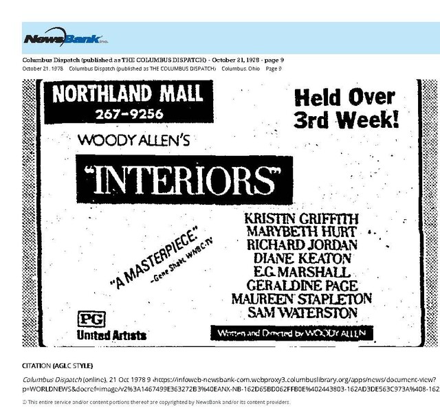 Diane Keaton--Number Seven Box Office Star (1978)