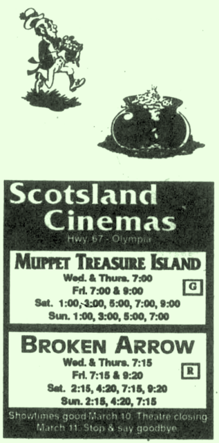 Scotsland Cinema 1 & 2