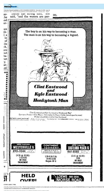Clint Eastwood--Number Two Box Office Star (1982)