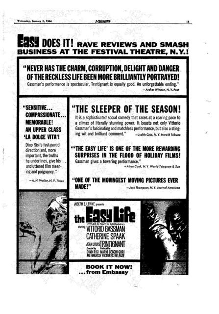 Jean-Louis Trintignant, R. I. P. (1930 - 2022)/Catherine Spaak (1945-2022)