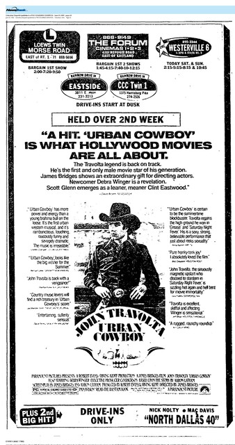 East Main Corridor/John Travolta--Number Six Box Office Star (1980)