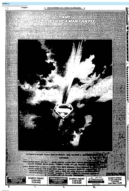 The Great Movie Franchises: Superman (1978)