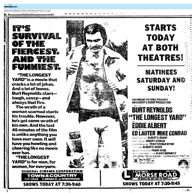 Burt Reynolds--Number Six Box Office Star (1974)