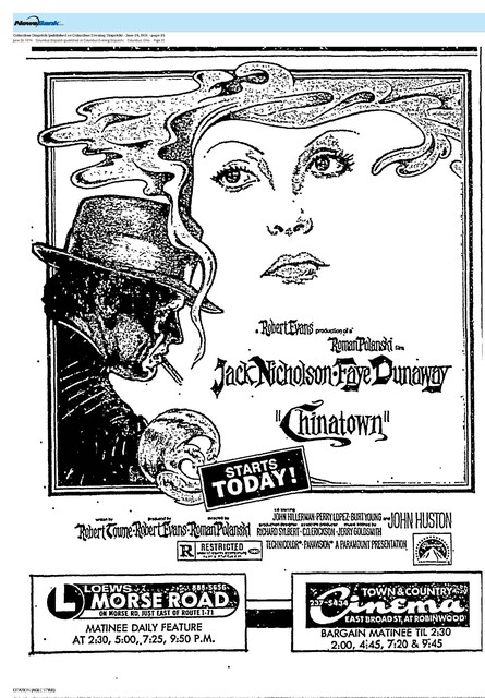 Jack Nicholson--Number Eight Box Office Star (1974)/1st Time on List