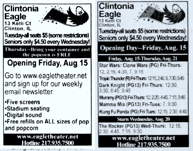 Clintonia Eagle Theater