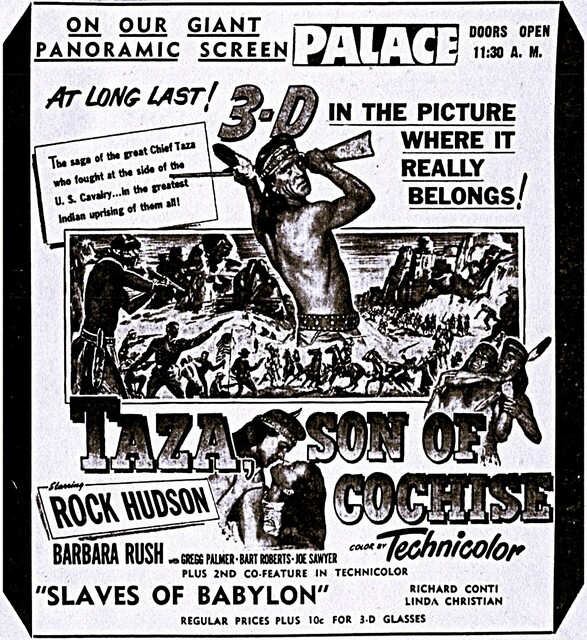 Palace Theatre 41 S. Main Street, Akron, OH -  1954 3D Presentation