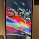 EPIC poster on LED display