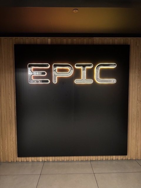 EPIC 1 signage
