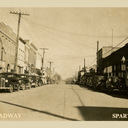 1940’s view down Broadway Street