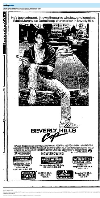 Eddie Murphy--Number Four Box Office Star (1984)