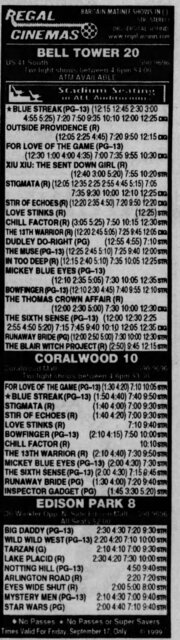 Last weekend under Regal