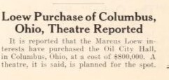 New Theater Plans (1926)