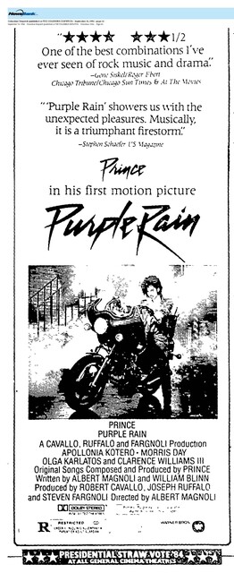 Prince--Number Eight Box Office Star (1984)