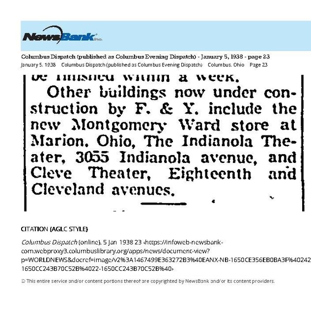 Another Theater Constructed by F & Y (1938)
