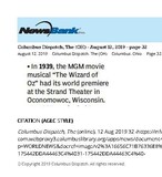 ["World Premiere (1939)"]