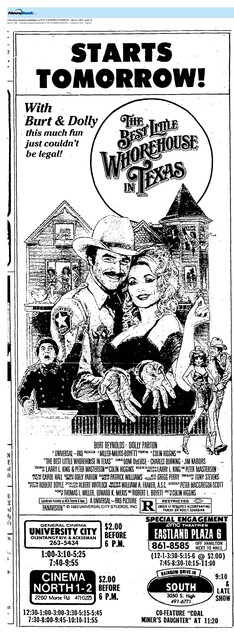 Dolly Parton--Number Six Box Office Star (1982)